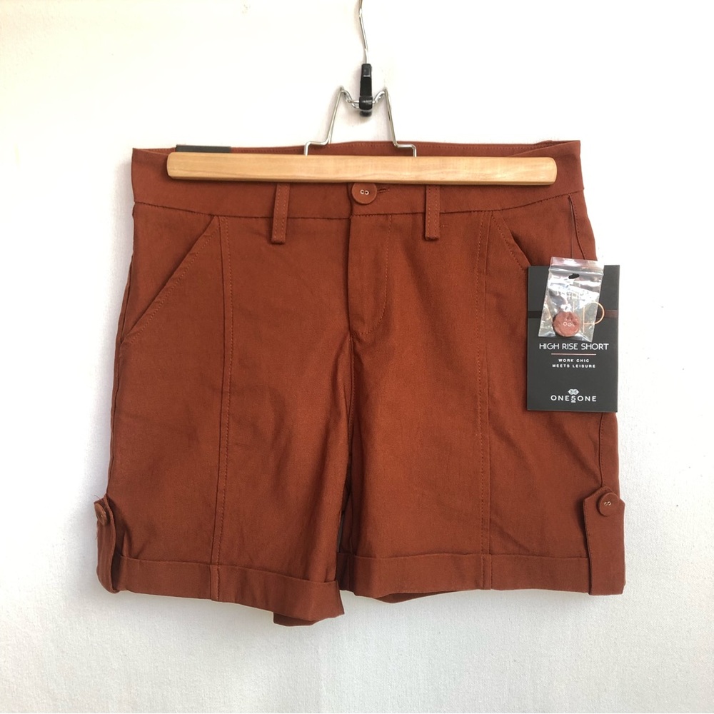 ONE5ONE Shorts The VIP High Rise Size 8 A0304